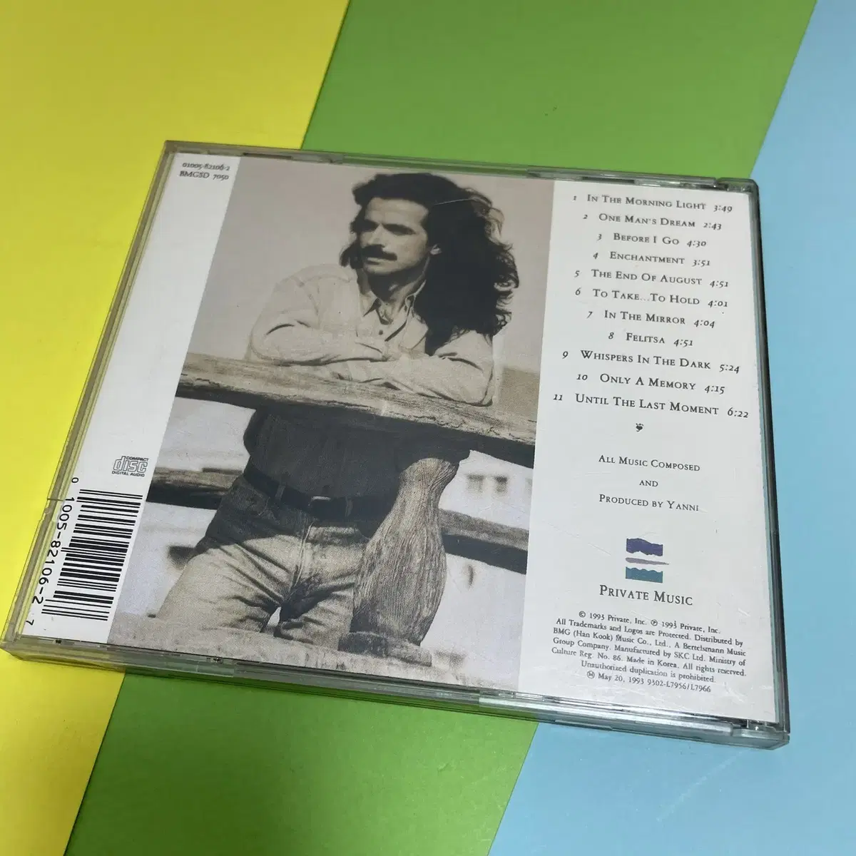 [중고음반/CD] 뉴에이지 야니 YANNI - In My Time