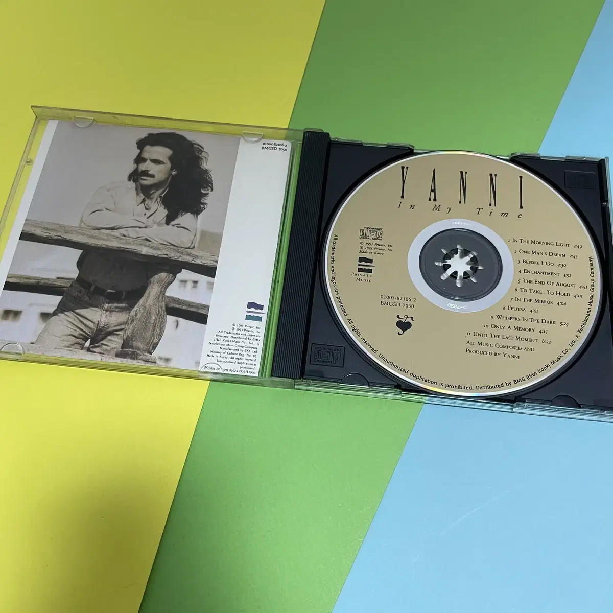 [중고음반/CD] 뉴에이지 야니 YANNI - In My Time