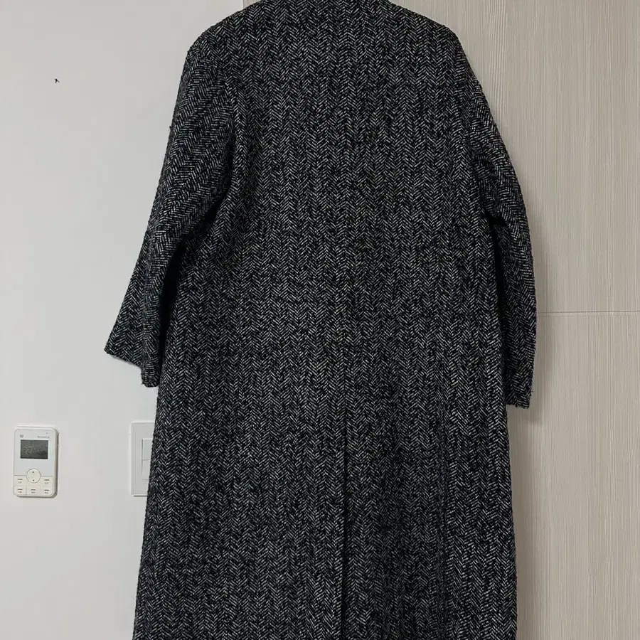 Benetton long coat/ 베네통 헤링본 롱코트