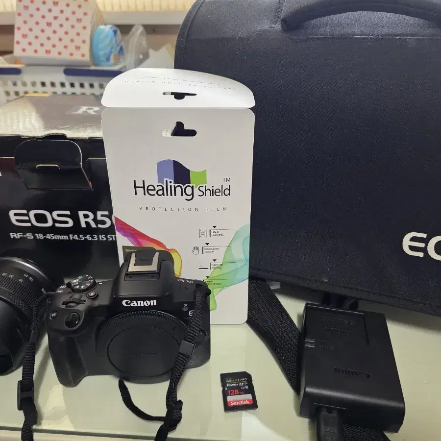 캐논 EOS R50 + RF-S 18-45mm kit 블랙 +삼각대 그립