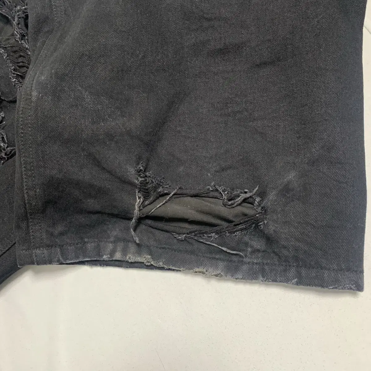 emostanceclub destroyed baggy jeans- 1V