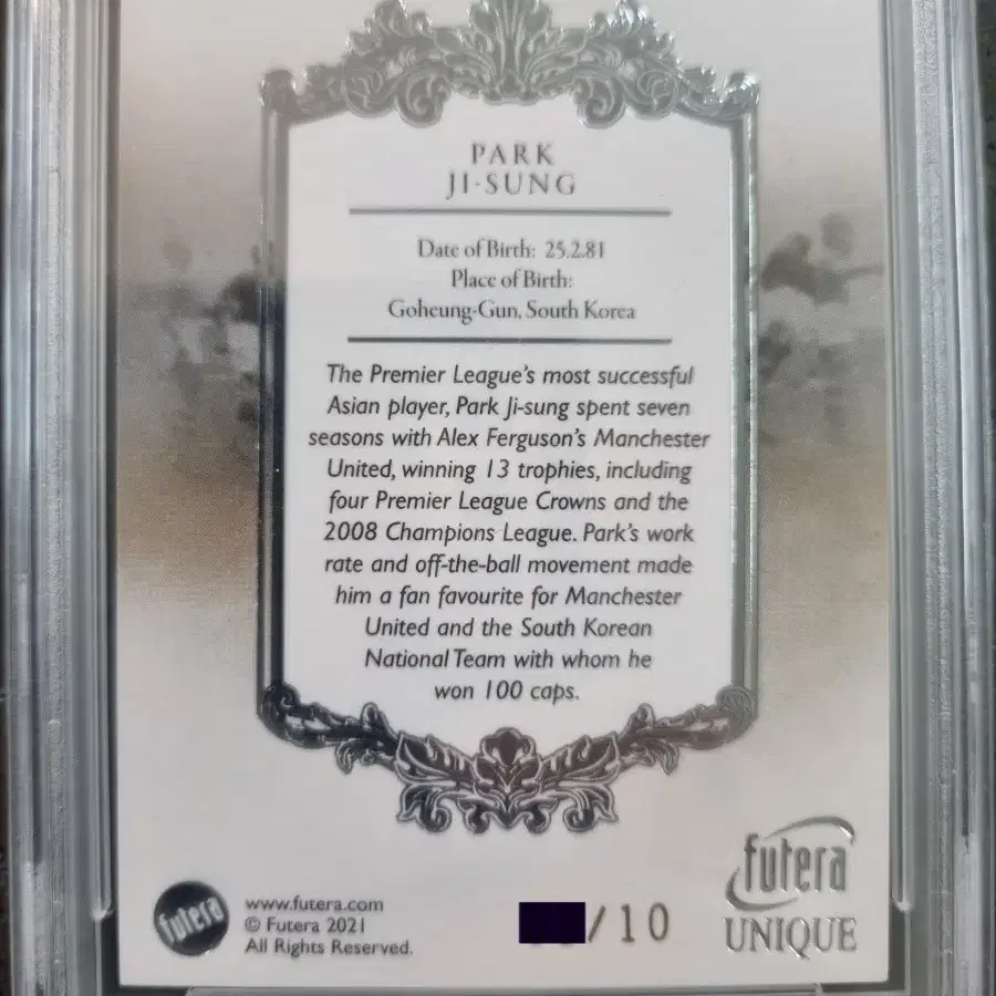 퓨테라 the greats 10한정 psa 10