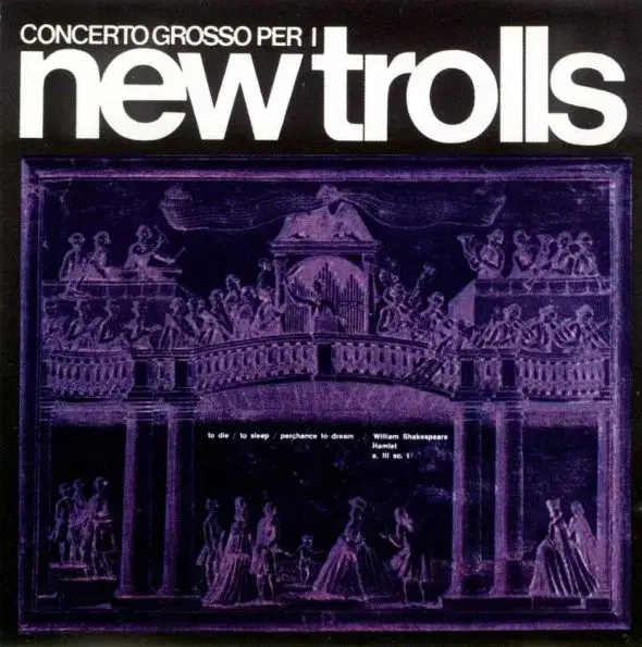 New Trolls - Concerto (CD) 이탈리아반1989 EX-