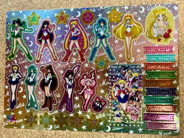 세일러문 씰 스티커 씰 스티커