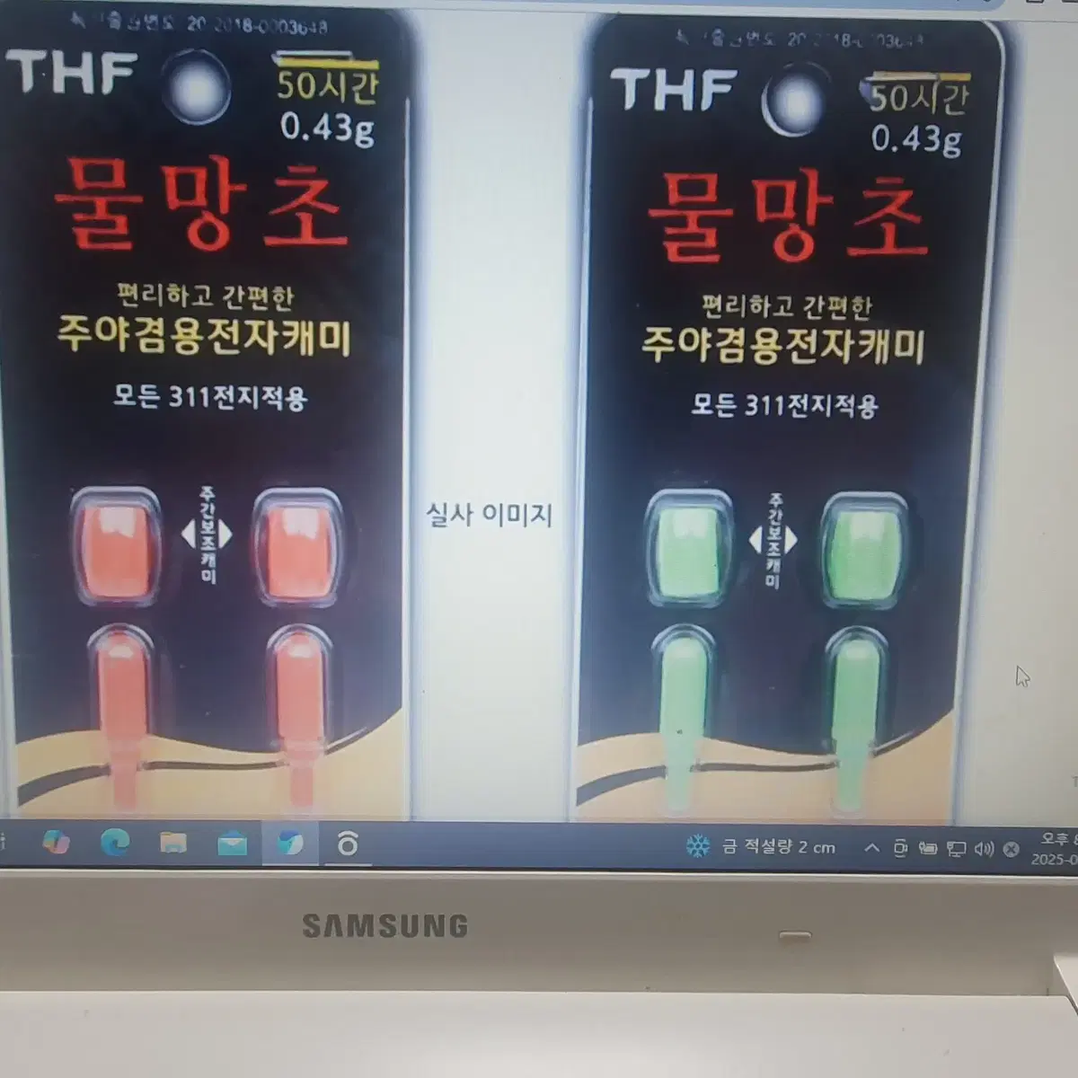 물망초 전자케미