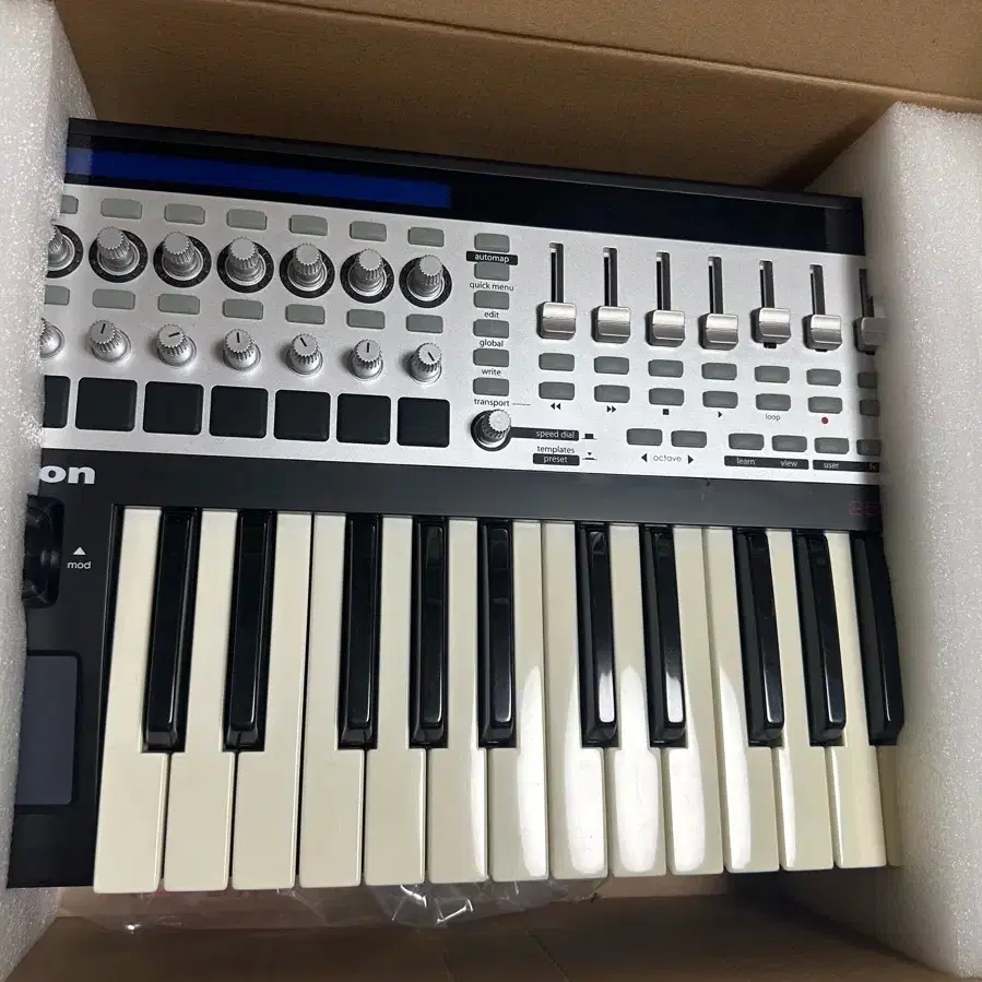 novation sl mk2 마스터키보드 25