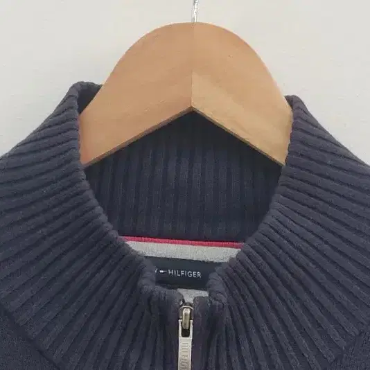 토미힐피거 Tommy Hilfiger 네이비 니트집업 남 XL A429