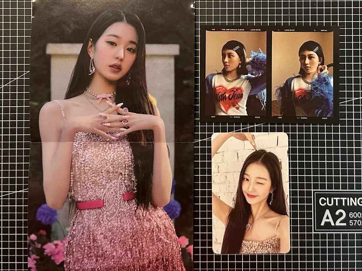 Full configuration) Ive Love Dive Luv Jewel jang wonyoung gaeul lay photocard Photo kard