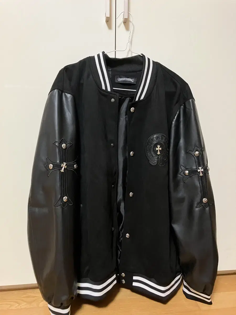 크롬하츠 바시티 자켓 chrome hearts varsity jacket