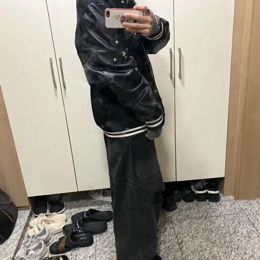 크롬하츠 바시티 자켓 chrome hearts varsity jacket