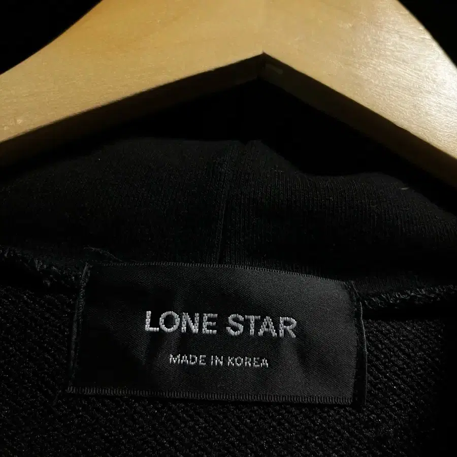 Free LONE STAR 빅로고 루즈핏 크롭 후드티 정품