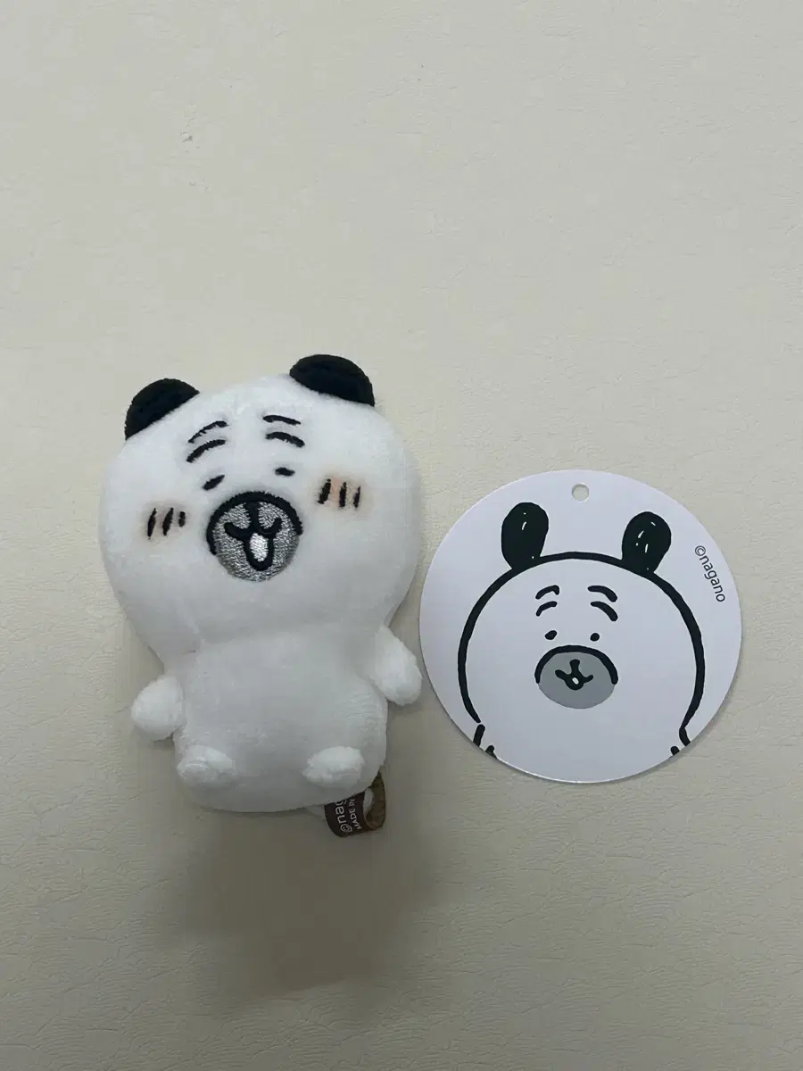 나가노 농담곰 발그레 퍼그상 8cm