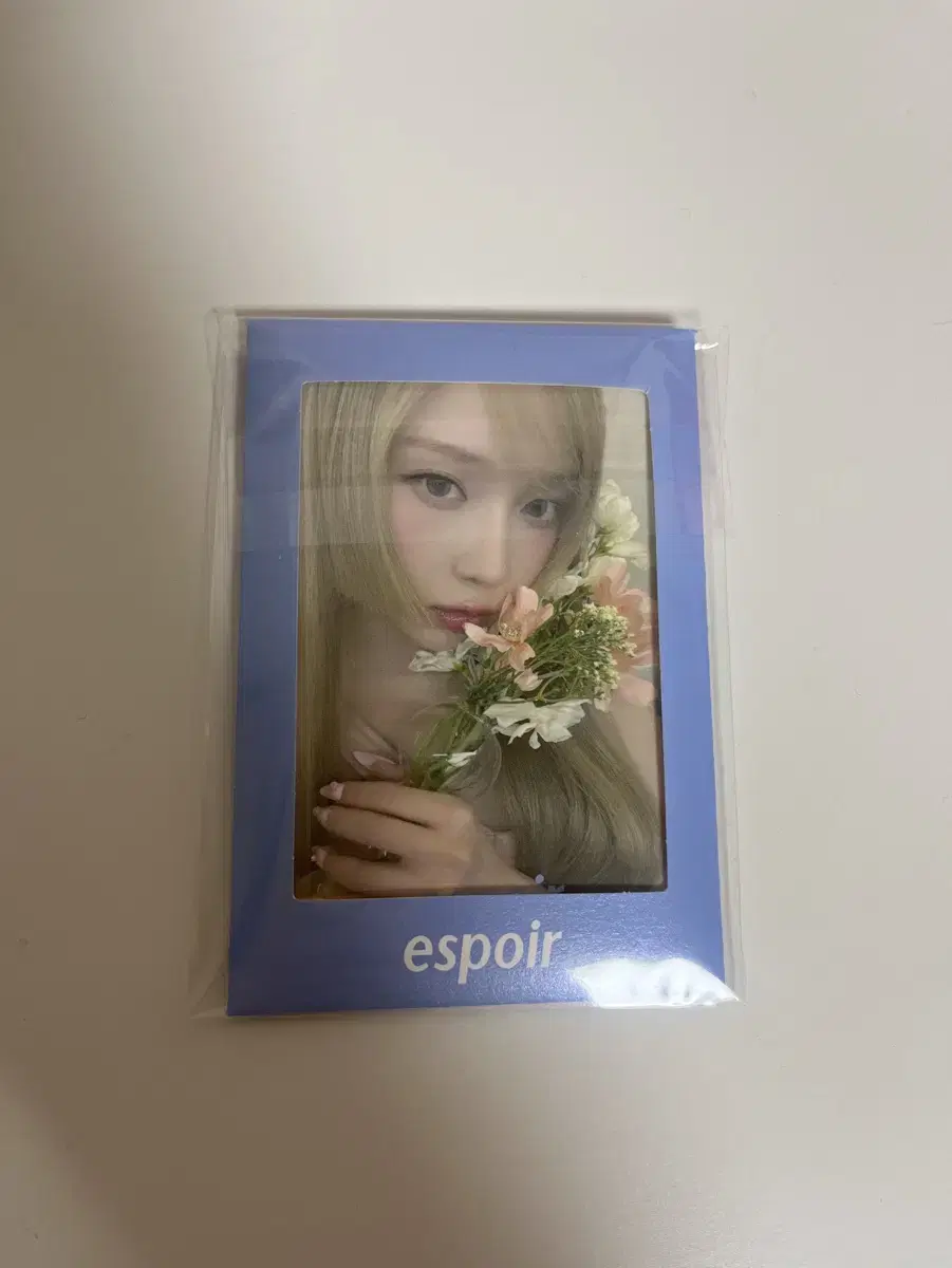 aespa winter Espoir Bigglow Flashglow Photo Card 4ps