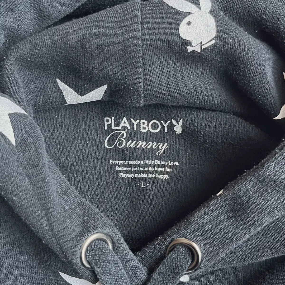 ( playboy ) box logo hood