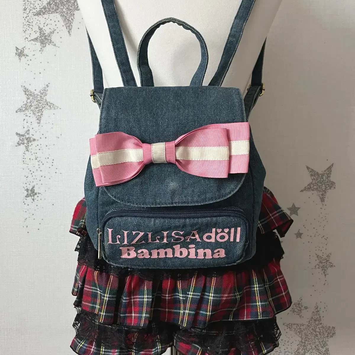 ( lizlisa ) bambina ribbon mini bag