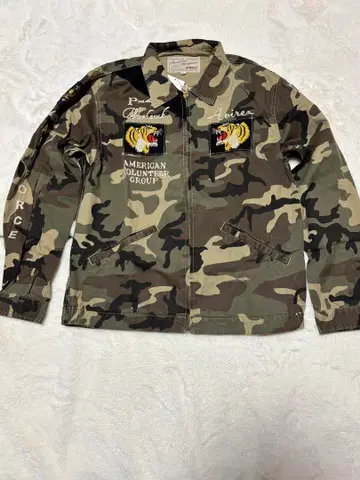 [ 세일 ] AVIREX 플라잉 타이거즈 베트남 자켓 XL 카모플라쥬