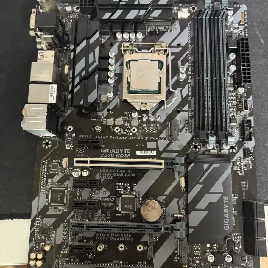 i7 8700 8세대 기가바이트 Z370 hd3p 메인보드