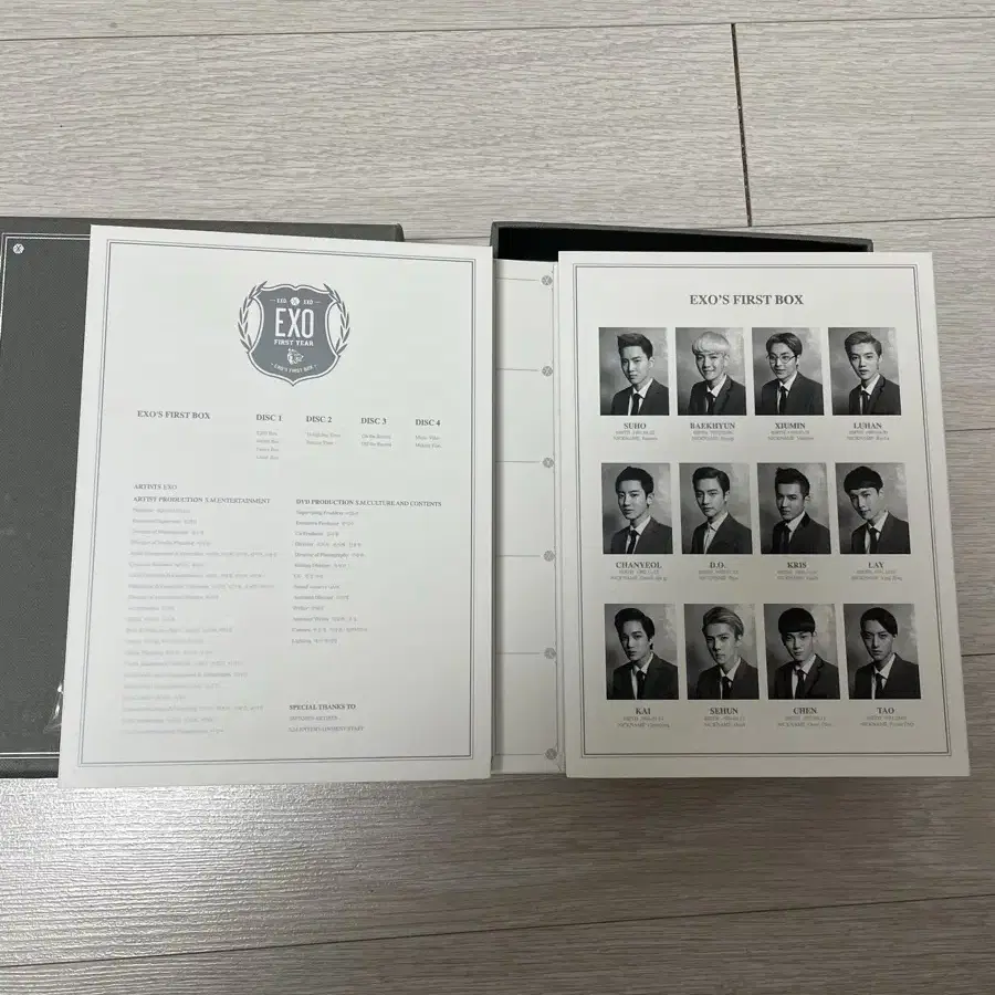 엑소 퍼스트박스 EXO Firstbox