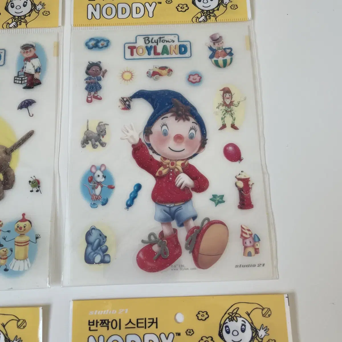 [고전문구] 노디 noody 반짝이 스티커