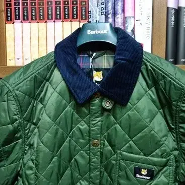 Barbour x Maison Kitsune 바버 케닝 퀼팅 자켓 L