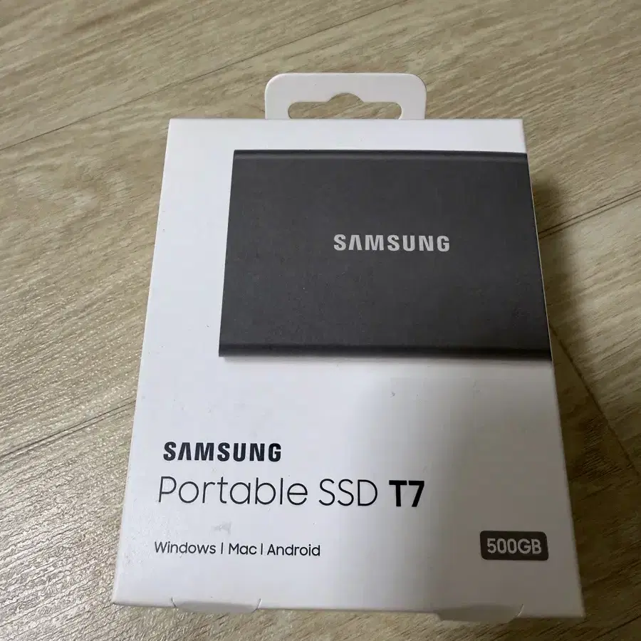 삼성 포터블 SSD T7 500GB