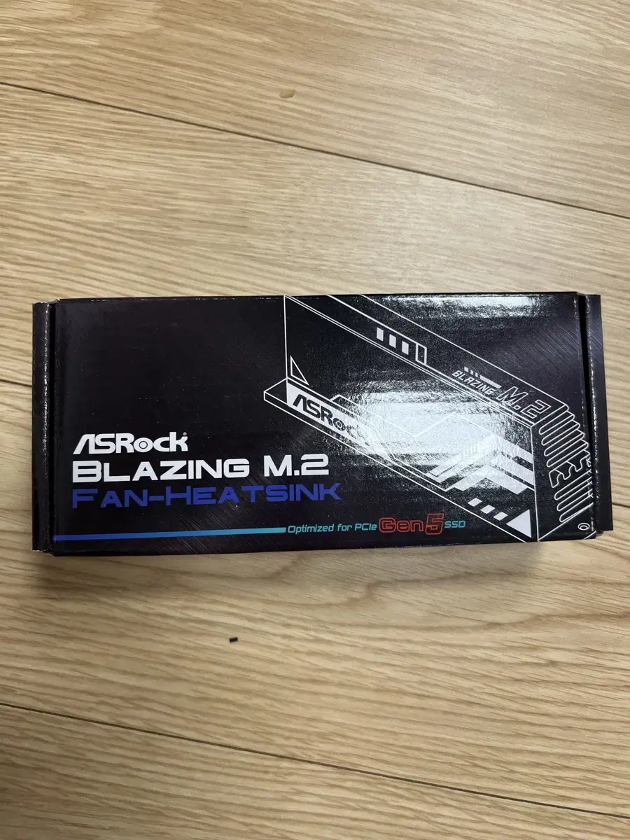 Asrock 애즈락 블레이징 히트싱크 ssd 방열판 gen5