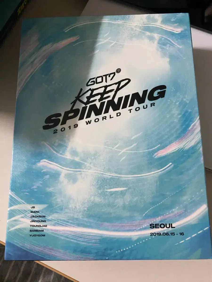 갓세븐 keep spinning 2019 world tour dvd