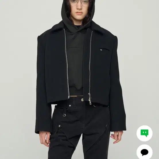 LCDC 엘씨디씨 코트 자켓 (BIKER COAT JACKET)