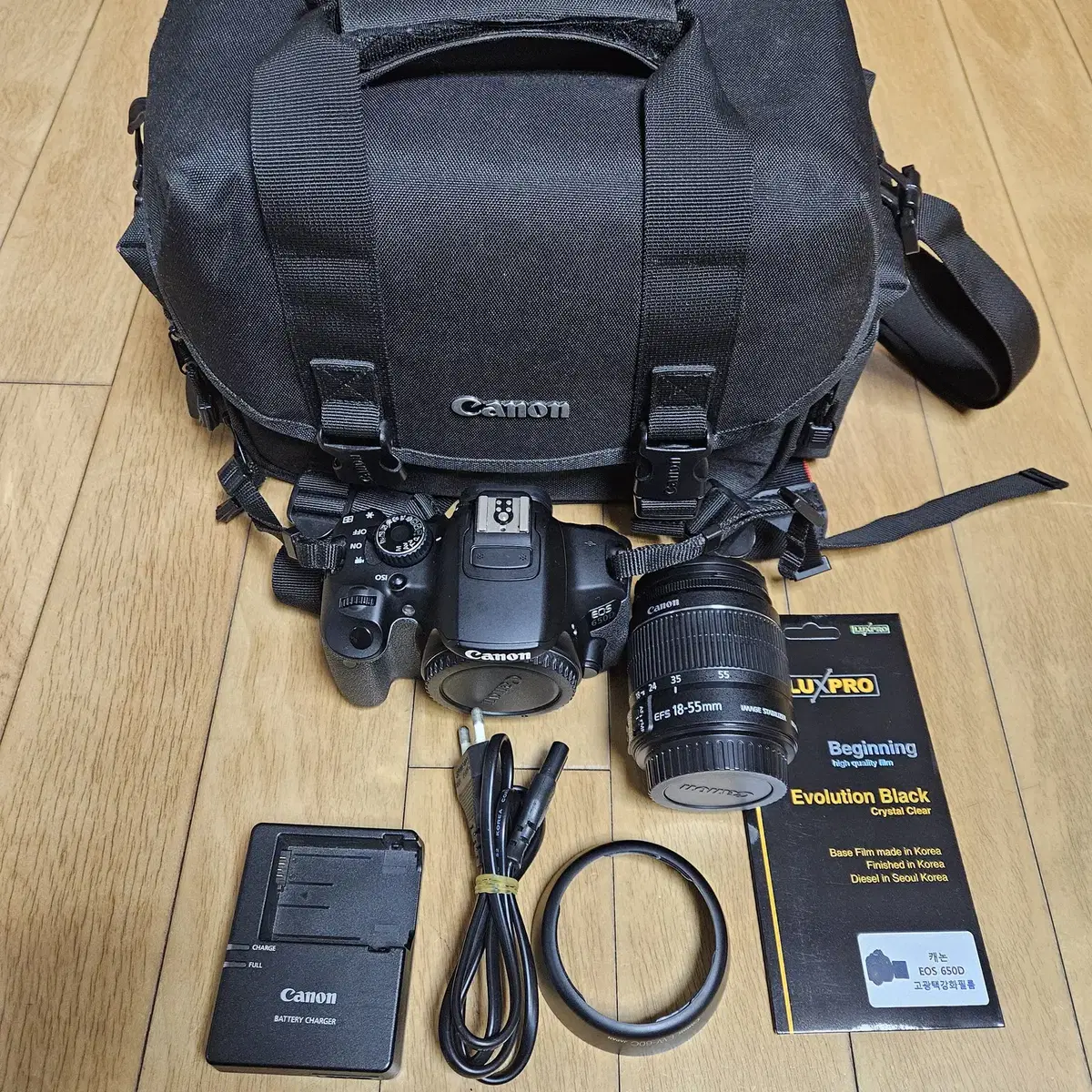 캐논650d 번들킷+캐논 ef-s18-200mm is 망원렌즈 판매합니다