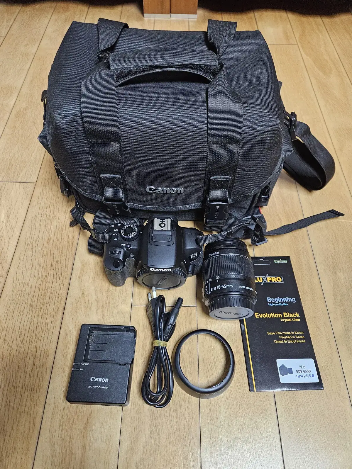 캐논650d 번들킷+캐논 ef-s18-200mm is 망원렌즈 판매합니다