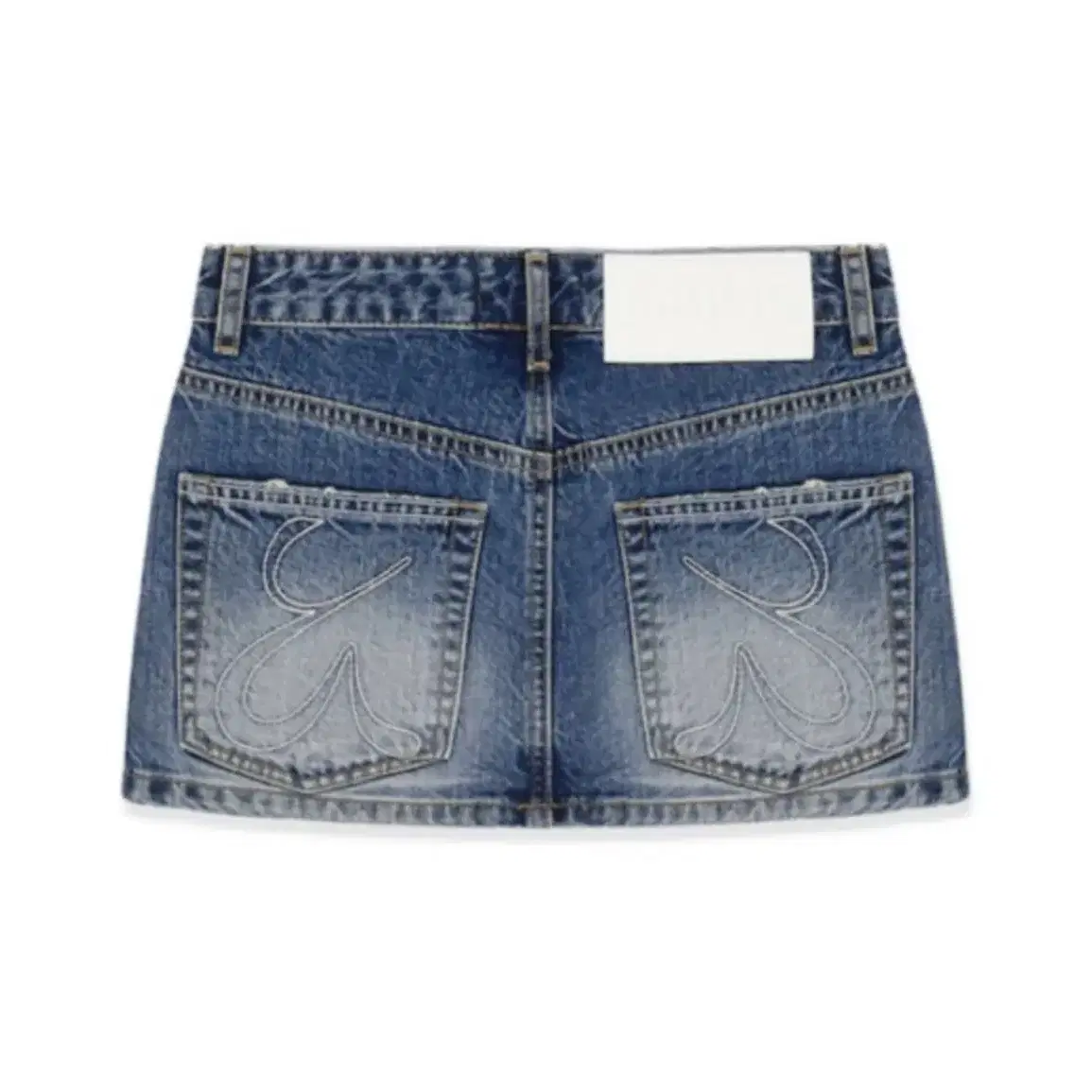 글로니 99 LOW-RISE MINI SKIRT (BLUE) s 사이즈