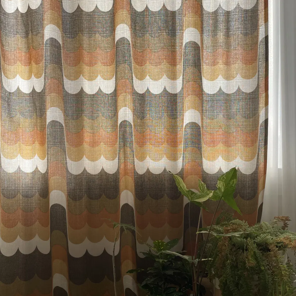 70s Retro curtain from Austria