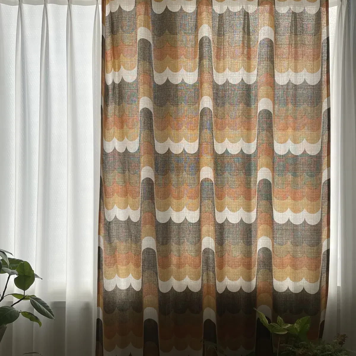 70s Retro curtain from Austria