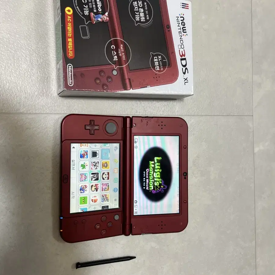 닌텐도 뉴 3ds xl 판매합니다 풀박스