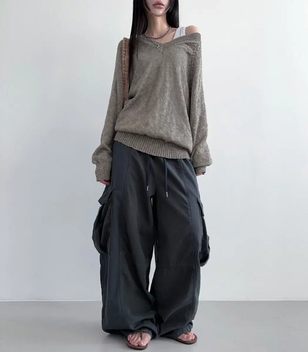 로웨어 vintage block cargo pants