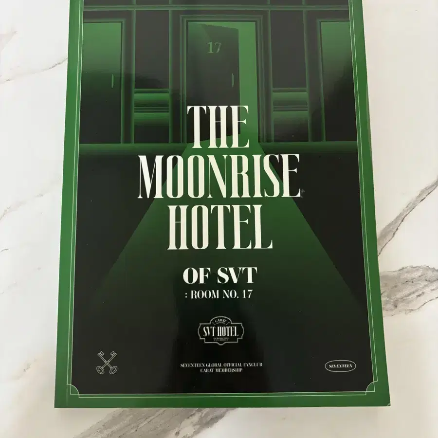 세븐틴 THE MOONRISE HOTEL 캐럿멤버십공식팬클럽제품