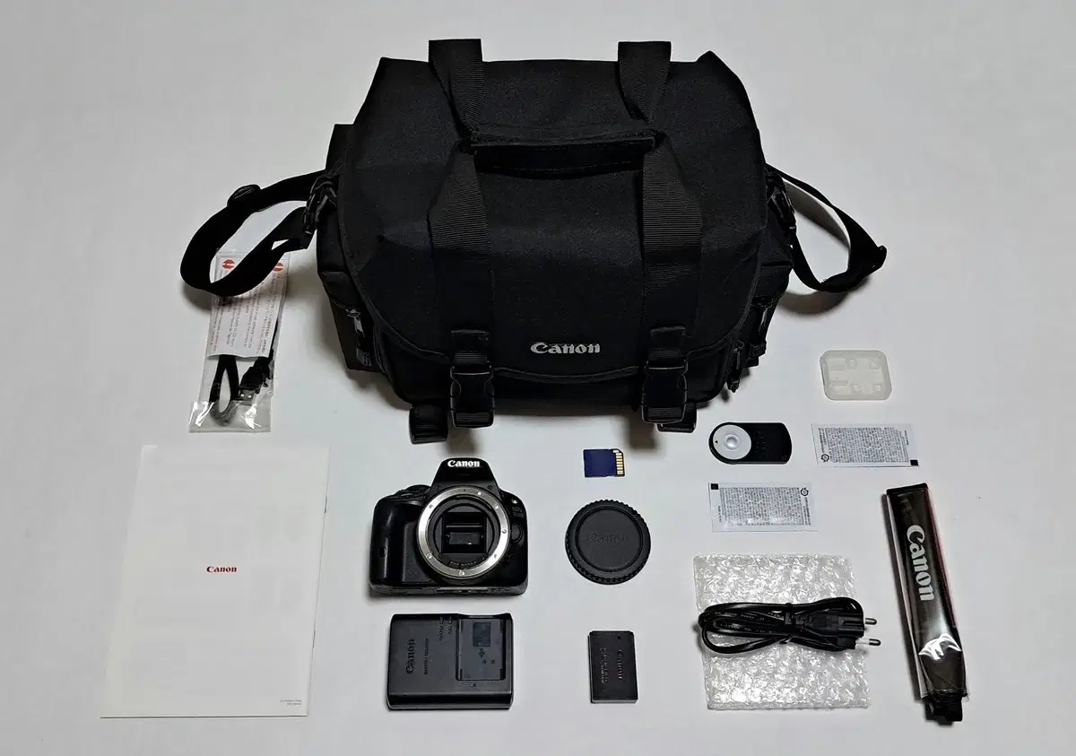 캐논 100D 카메라+16GB+캐논중형가방