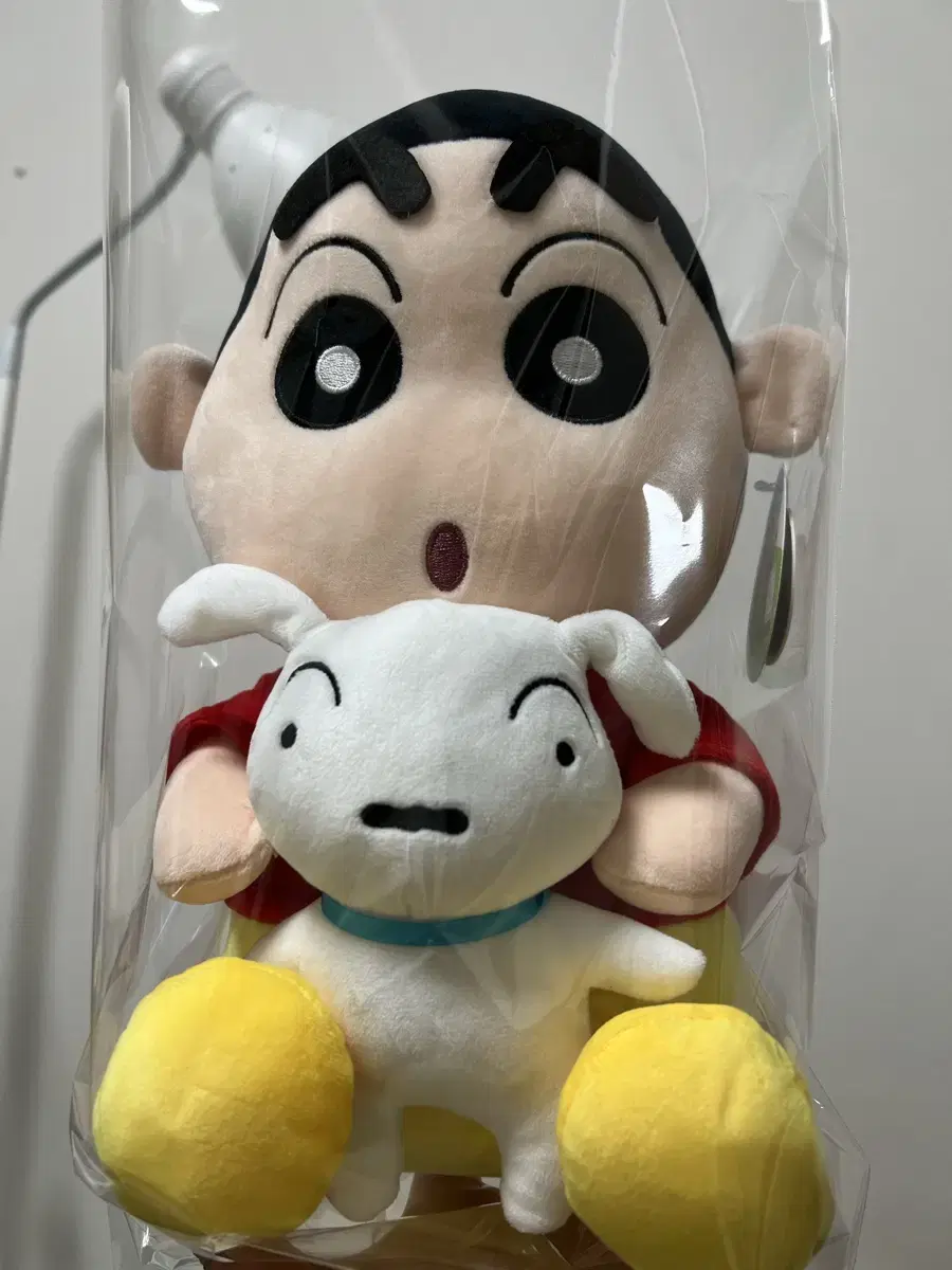 [Genuine] Shiroi Neko An is a Crayon Shin-chan doll (new, with tags, and in its original packaging)