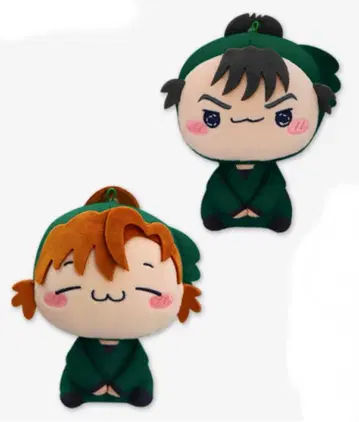 극장판 닌자탄 란타로 모치피코 선법사 이작 식만류사부로 봉제 인형