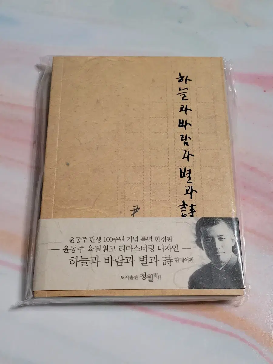 윤동주 탄생 100주년 기념 특별 한정판 미니북 새상품