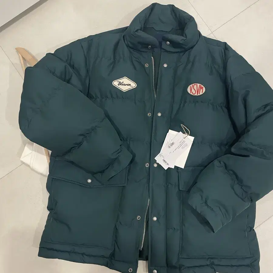 Visvim ICT bering down jacket4size green