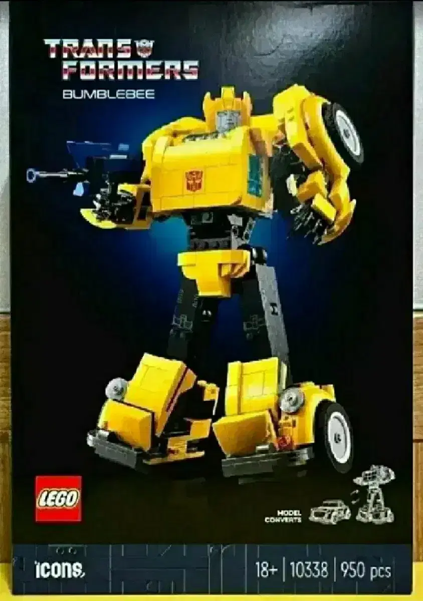 레고 아이콘 범블비10338 브릭 블럭 블록 LEGO 트랜스포머