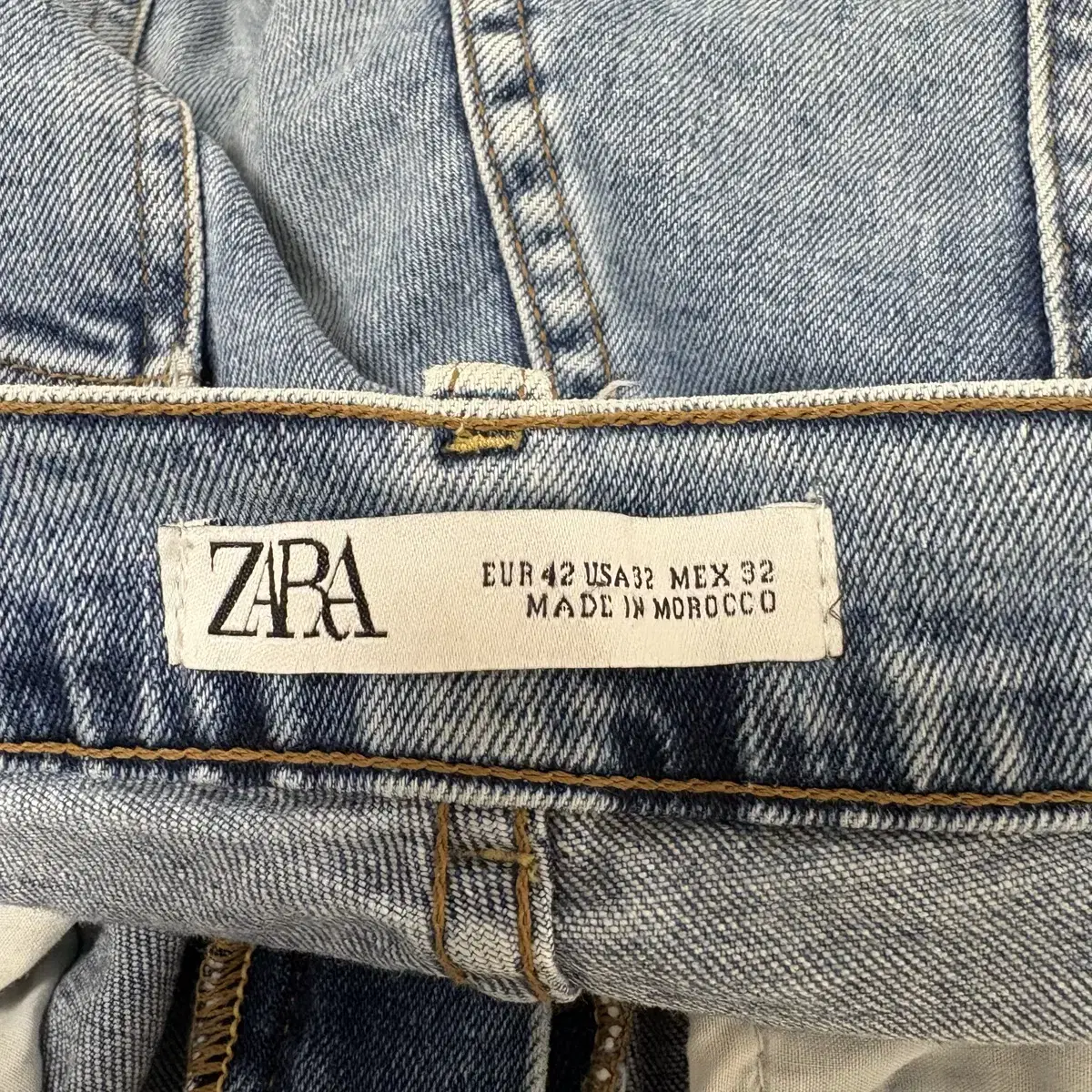 자라 zara 남자 슬림핏 청바지