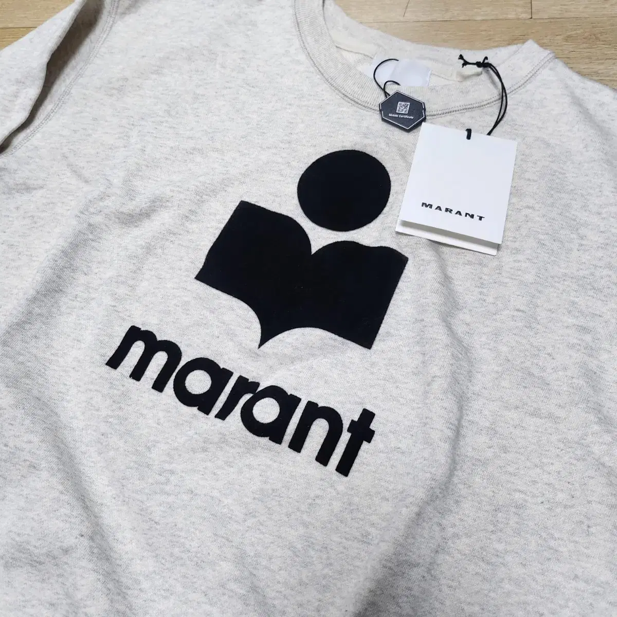 (L) Isabel Marant Mikoy Logo 스웻셔츠