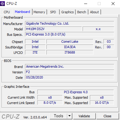 I3 10100, H410M DS2V 풀셋 팝니다.