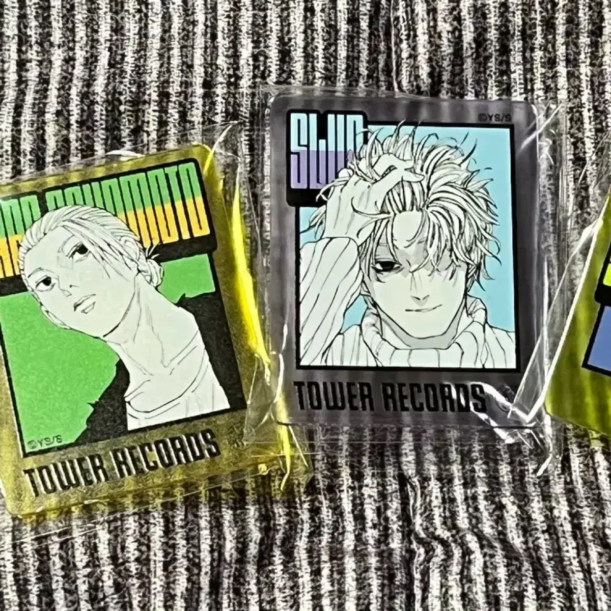 Sakamoto Dey's Gaku Sakamoto Taro tower record acrylic Badge