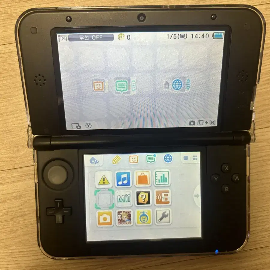 닌텐도 3ds xl 블랙 기기단품