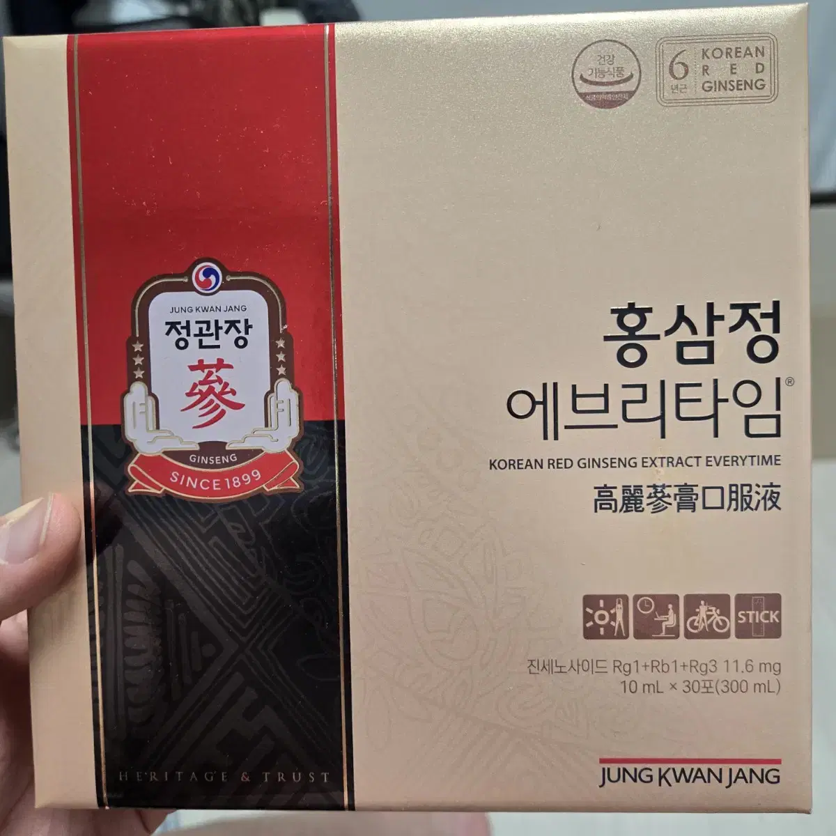 홍삼정 에브리타임 10Ml 30포