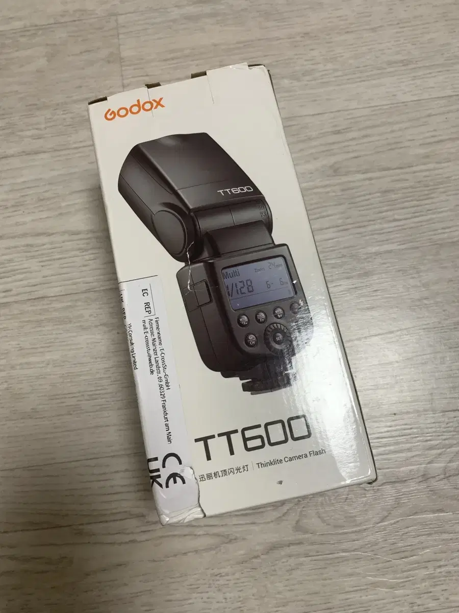 고독스 godox tt600 플래시, 스트로보