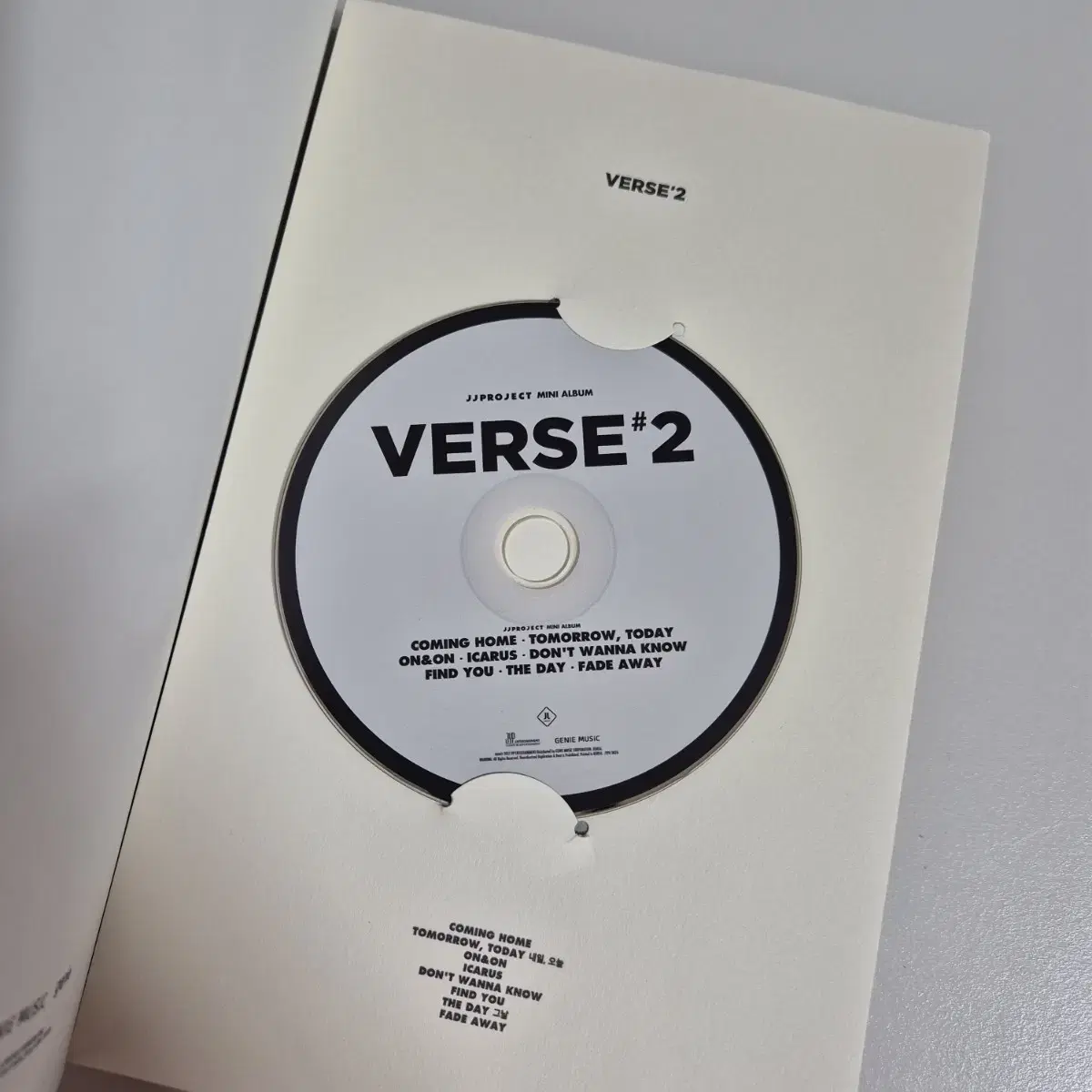 JJ Project (제제프) 2집 Verse2 개봉앨범